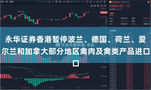 永华证券香港暂停波兰、德国、荷兰、爱尔兰和加拿大部分地区禽肉及禽类产品进口